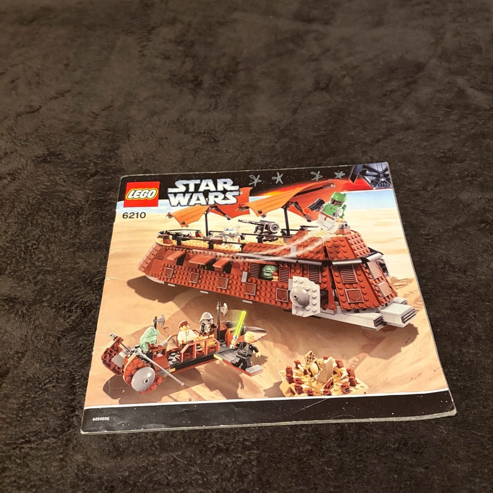 Lego Star Wars Jabba's Sail Barge Instruction Manual